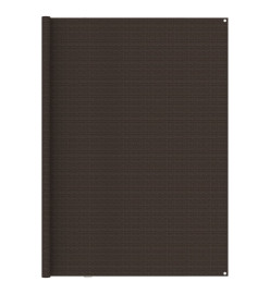 Tapis de tente 250x500 cm Marron