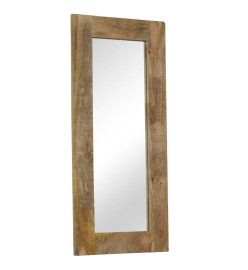 Miroir Bois massif de manguier 50 x 110 cm