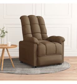 Fauteuil inclinable Marron Tissu