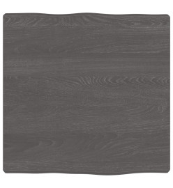 Dessus de table bois chêne massif traité bordure assortie