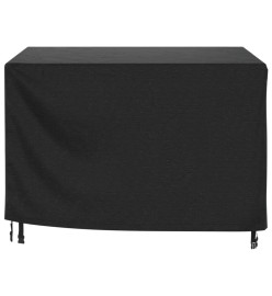 Housse de salon de jardin noir 135x135x90 cm imperméable 420D