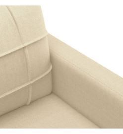 Fauteuil Crème 60 cm Tissu