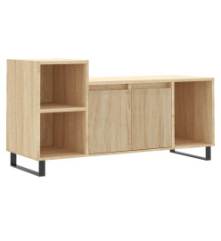 Meuble TV Chêne sonoma 100x35x55 cm Bois d'ingénierie