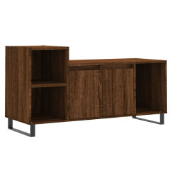 Meuble TV Chêne marron 100x35x55 cm Bois d'ingénierie