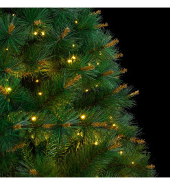 Sapin de Noël artificiel articulé avec 300 LED 210 cm