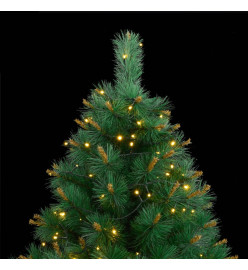 Sapin de Noël artificiel articulé avec 300 LED 210 cm