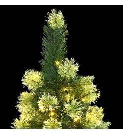 Sapin de Noël artificiel articulé avec 300 LED 240 cm