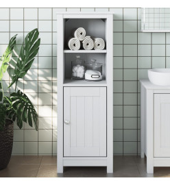 Armoire de salle de bain BERG blanc 40x34x110 cm pin massif