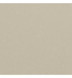 Écran de balcon Beige 120x600 cm Tissu Oxford