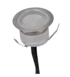 Lampe de sol 6 pcs Lumière LED blanc chaud