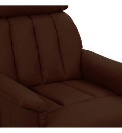 Fauteuil de massage Marron Similicuir