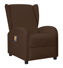 Fauteuil de massage Marron Similicuir