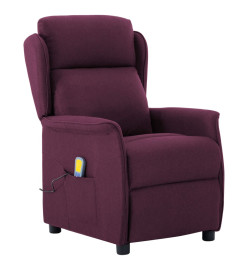 Fauteuil de massage Violet Tissu