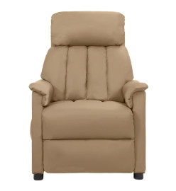 Fauteuil de massage électrique Cappuccino Similicuir