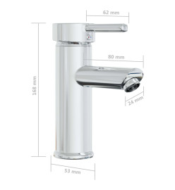 Lavabo encastré avec robinet 101x39x18 cm Céramique Blanc