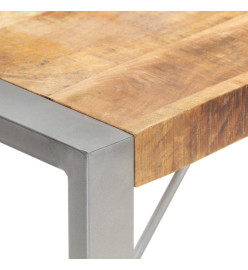 Table à dîner 200x100x75 cm Bois de manguier massif brut