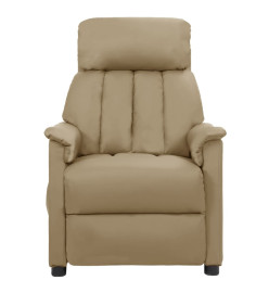 Fauteuil de massage Cappuccino Similicuir