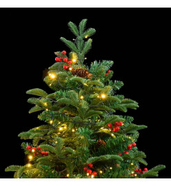 Sapin de Noël artificiel articulé avec 300 LED 240 cm