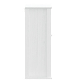 Armoire murale de salle de bain BERG blanc bois de pin massif