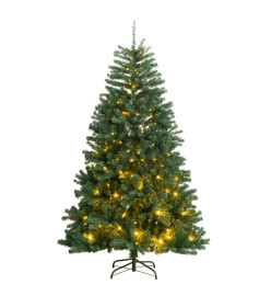 Sapin de Noël artificiel articulé avec 300 LED 210 cm