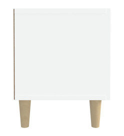 Meuble TV blanc 180x31,5x40 cm bois d'ingénierie