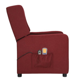 Fauteuil électrique de massage Bordeaux Tissu