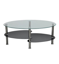 Table basse avec design exclusif Noir