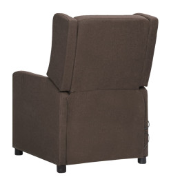 Fauteuil de massage Marron Tissu