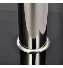Table basse avec 2 étagères Verre